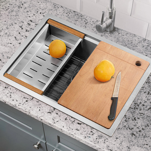 Navagio 600mm Single Bowl Kitchen Sink