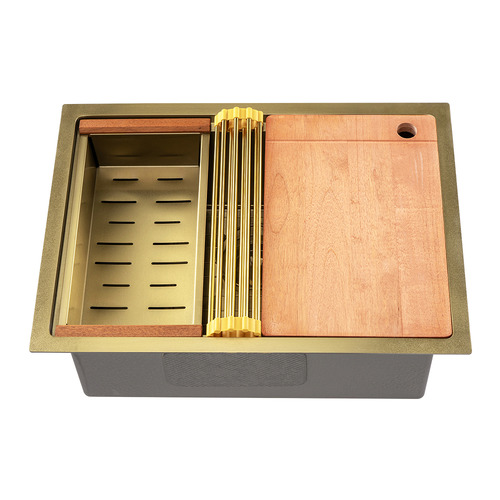Navagio 600mm Single Bowl Kitchen Sink