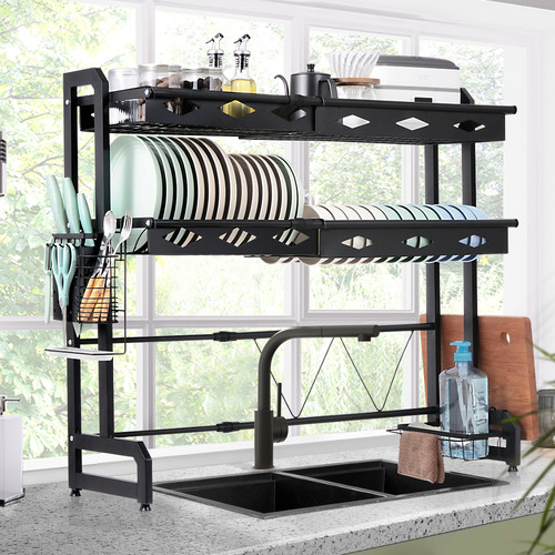 Adjustable Carbon Steel Dish Drying Rack