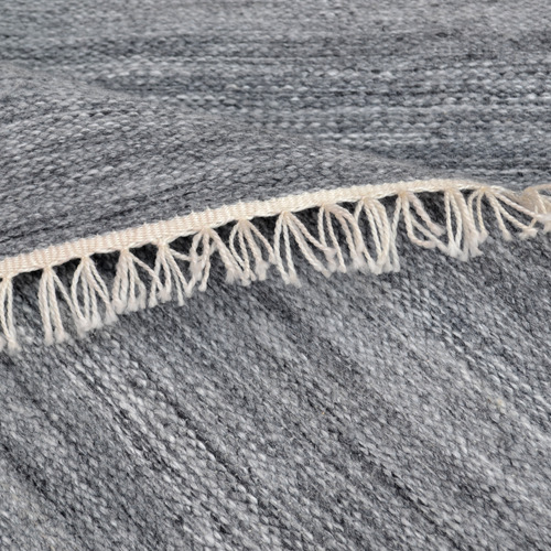 Charcoal Shadow Hand-Woven Indoor/Outdoor Rug