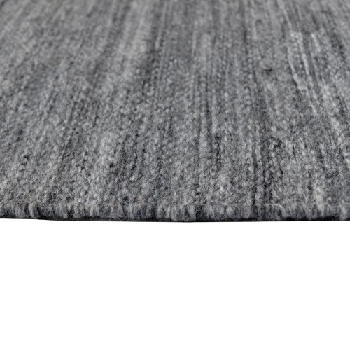 Charcoal Shadow Hand-Woven Indoor/Outdoor Rug