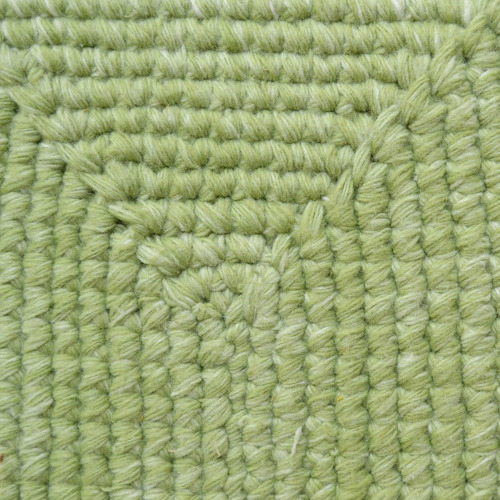 Green Orbit Hand-Woven Indoor/Outdoor Rug