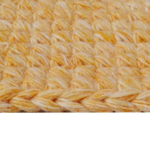 Apricot Orbit Hand-Woven Indoor/Outdoor Rug