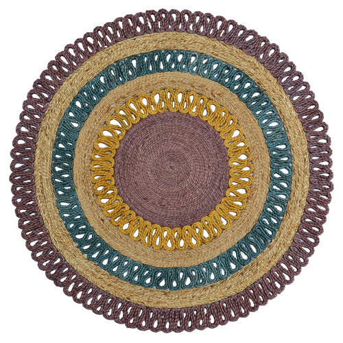 Boulevarde Rugs Cosmos Jaime Jute Round Rug | Temple & Webster