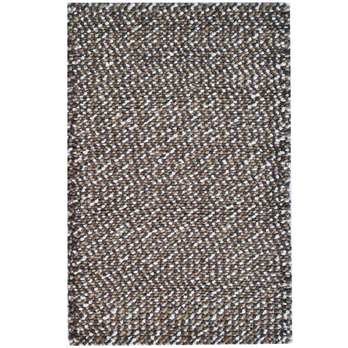 Brown-Jelly-Bean-Felted-Wool-Blend-Rug