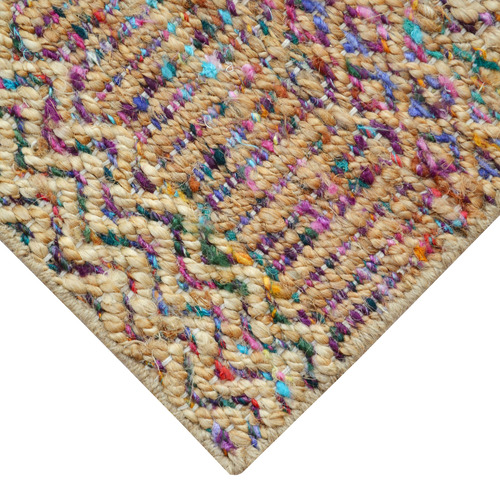 RugClub Natural Chunky Hand-Woven Jute Rug | Temple & Webster