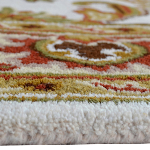 Ivory-and-Cream-Kashan-Wool-Blend-Rug-HTKASH002IVOCRM