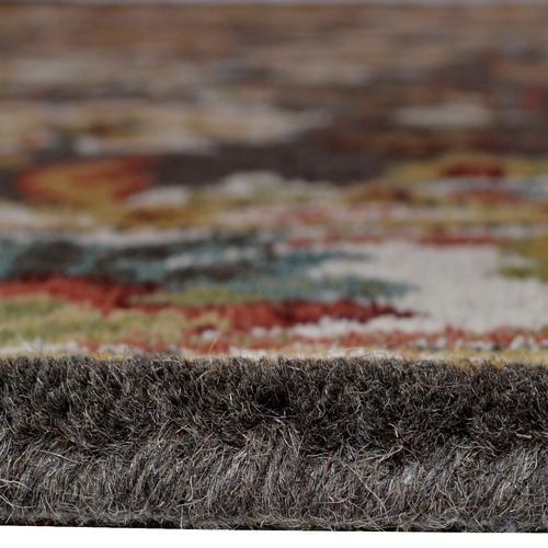 Grey-and-Cream-Vicco-Kashan-Wool-Blend-Rug-HTKASH002GRYCRM