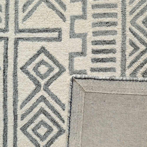 Ivory-and-Grey-Nile-Hand-Tufted-Wool-Rug