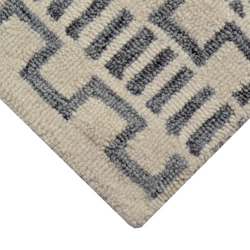 Ivory-and-Grey-Nile-Hand-Tufted-Wool-Rug