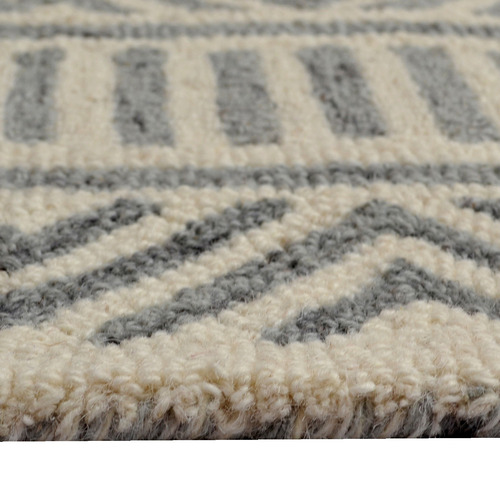Ivory-and-Grey-Nile-Hand-Tufted-Wool-Rug