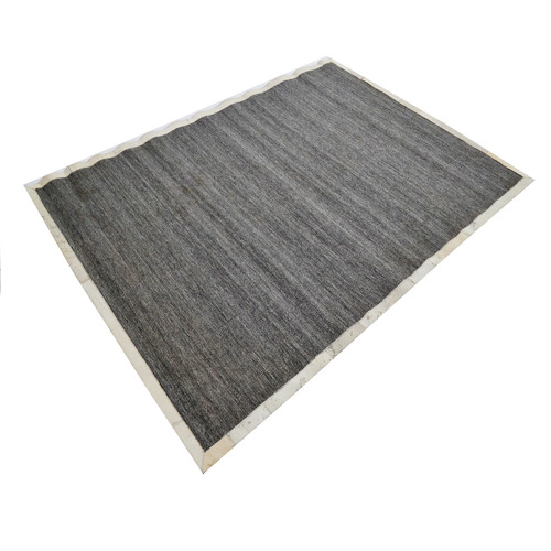 Charcoal-and-Cream-Signature-Hand-Woven-Rug