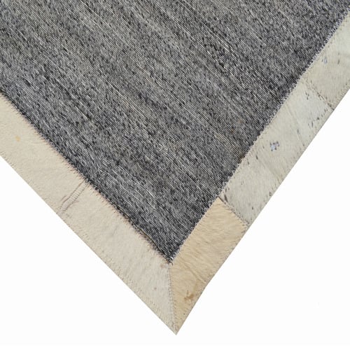 Charcoal-and-Cream-Signature-Hand-Woven-Rug