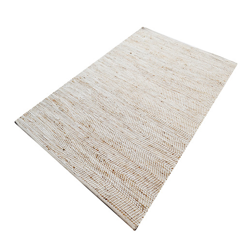 Boulevarde Rugs Natural Jamaica Duat HandWoven Jute Rug Temple & ster