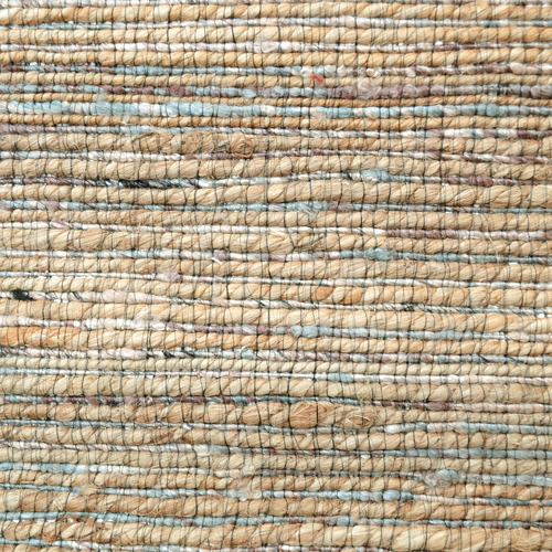 Natural & Silver Kerala Jute Rug