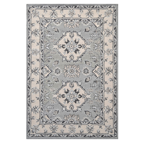 Kashan Hand-Tufted Wool Rug