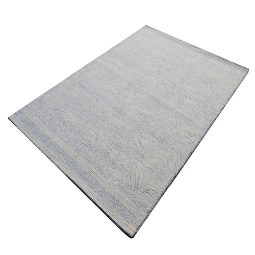 Blue Maya Hand-Tufted Wool Rug