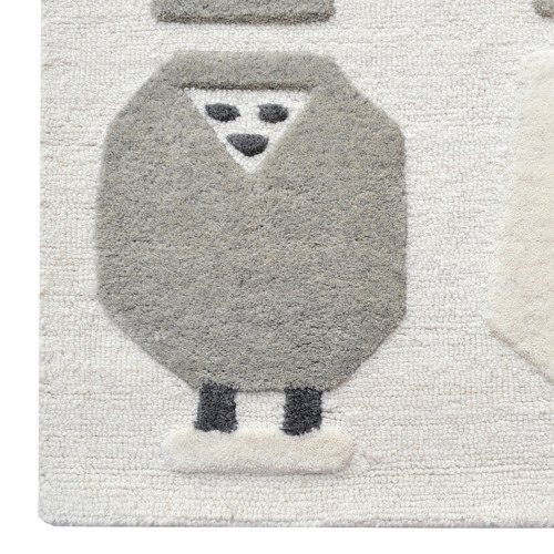 Wolly Hand-Tufted Wool Rug