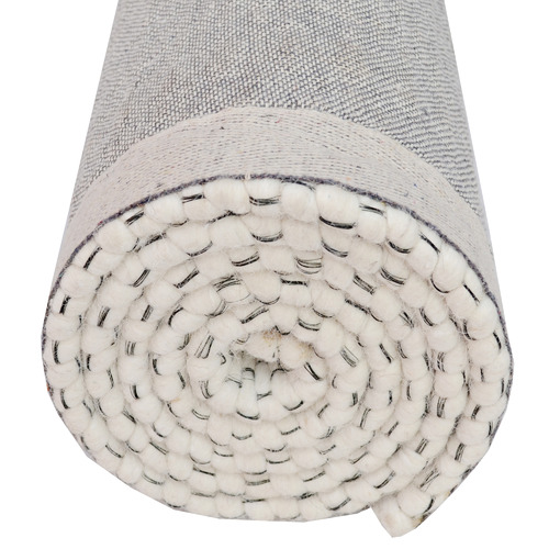 Ivory Laos Hand-Woven Wool Rug