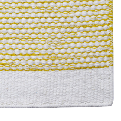 Honey Boondi Hand-Woven Wool Rug
