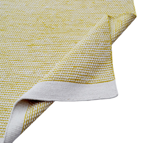 Honey Boondi Hand-Woven Wool Rug