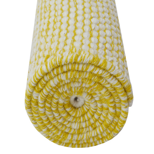 Honey Boondi Hand-Woven Wool Rug
