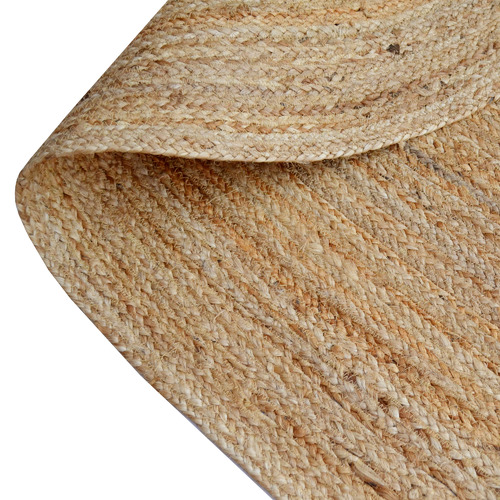 Kochi Hand-Woven Jute Oval Rug