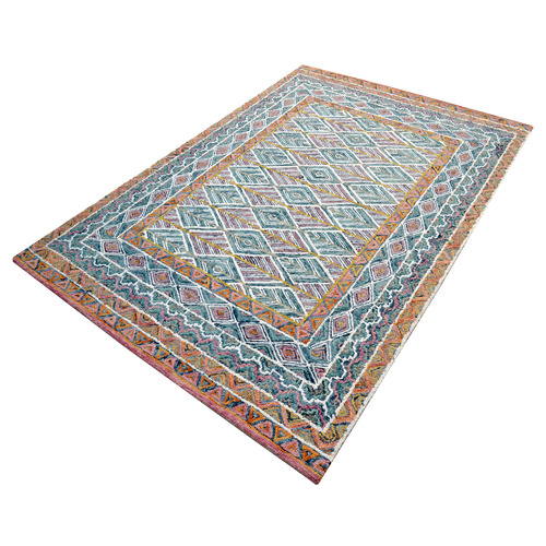 Diamond Hand-Tufted Wool Rug