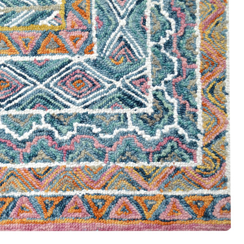 Diamond Hand-Tufted Wool Rug