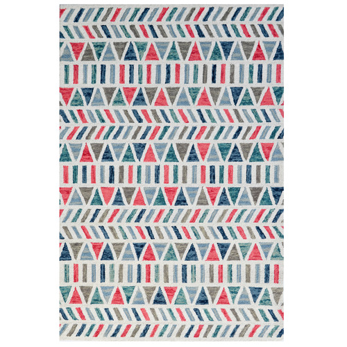 Triangle Hand-Tufted Wool Rug