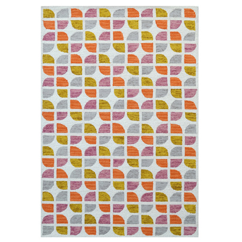 Multi-Colour Oslo Hand-Tufted Wool Rug