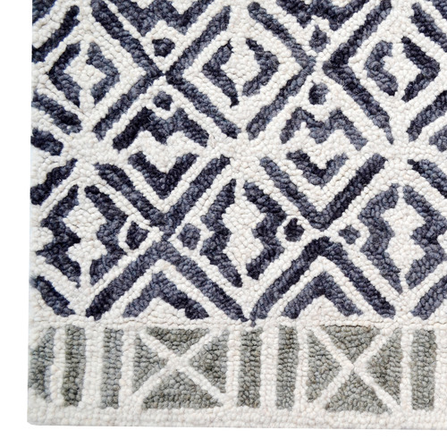 HandTufted Wool Rug Temple & ster