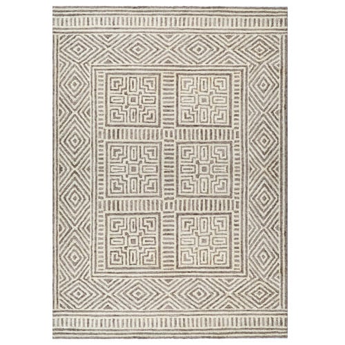 Boulevarde Rugs Sand Maze Hand-Tufted Wool Rug | Temple & Webster