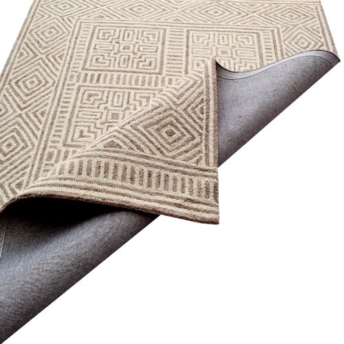 Boulevarde Rugs Sand Maze Hand-Tufted Wool Rug | Temple & Webster