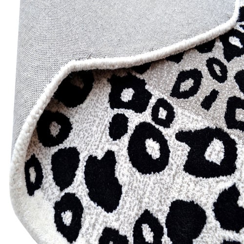 Kids' Snow Leopard Hand-Tufted Wool Rug