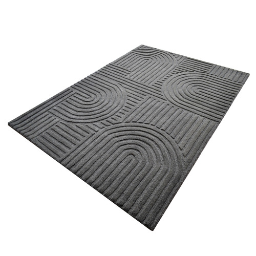 Smoke Unity Hand-Tufted Wool Rug