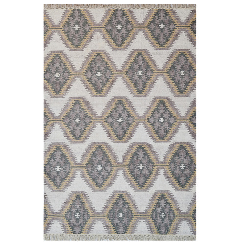 Mizo Hand-Woven Wool Rug