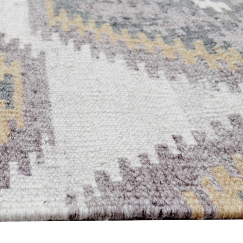 Mizo Hand-Woven Wool Rug