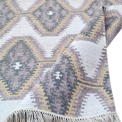 Mizo Hand-Woven Wool Rug