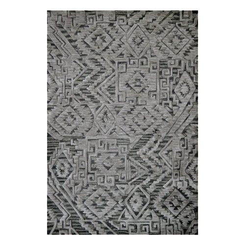 Brown Indra Wool Rug