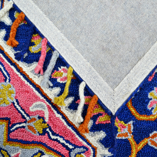 Navy Soma Wool Rug