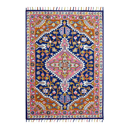 Navy Soma Wool Rug