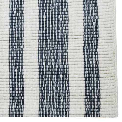 Ivory & Charcoal Agni Wool Rug
