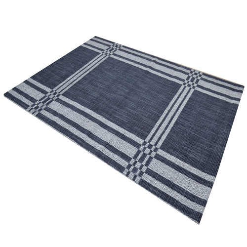 Charcoal & Ivory Agni Wool Rug