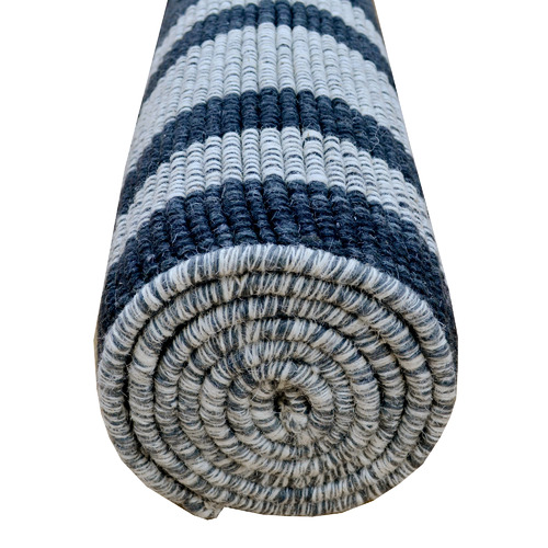 Charcoal & Ivory Agni Wool Rug
