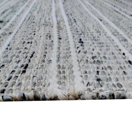Silver Vayu Jute & Wool Rug