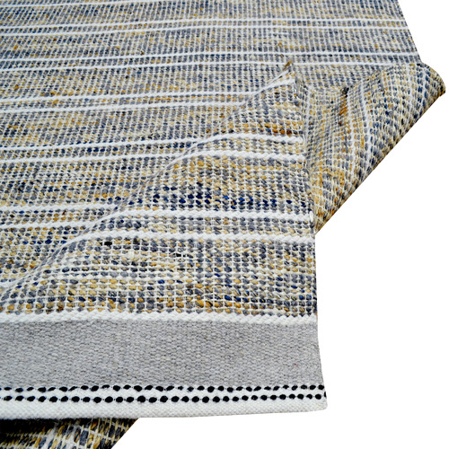 Ash Grey Vayu Jute & Wool Rug