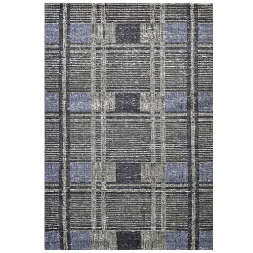 Charcoal Bushra Wool Rug