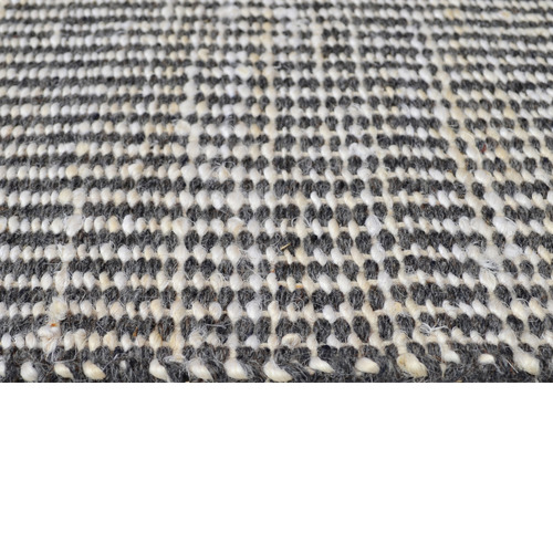 Charcoal Lima Wool & Jute Rug