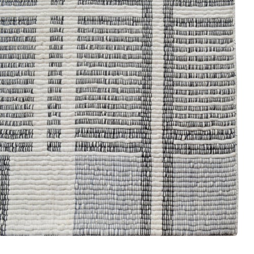 Ivory Bushra Wool Rug